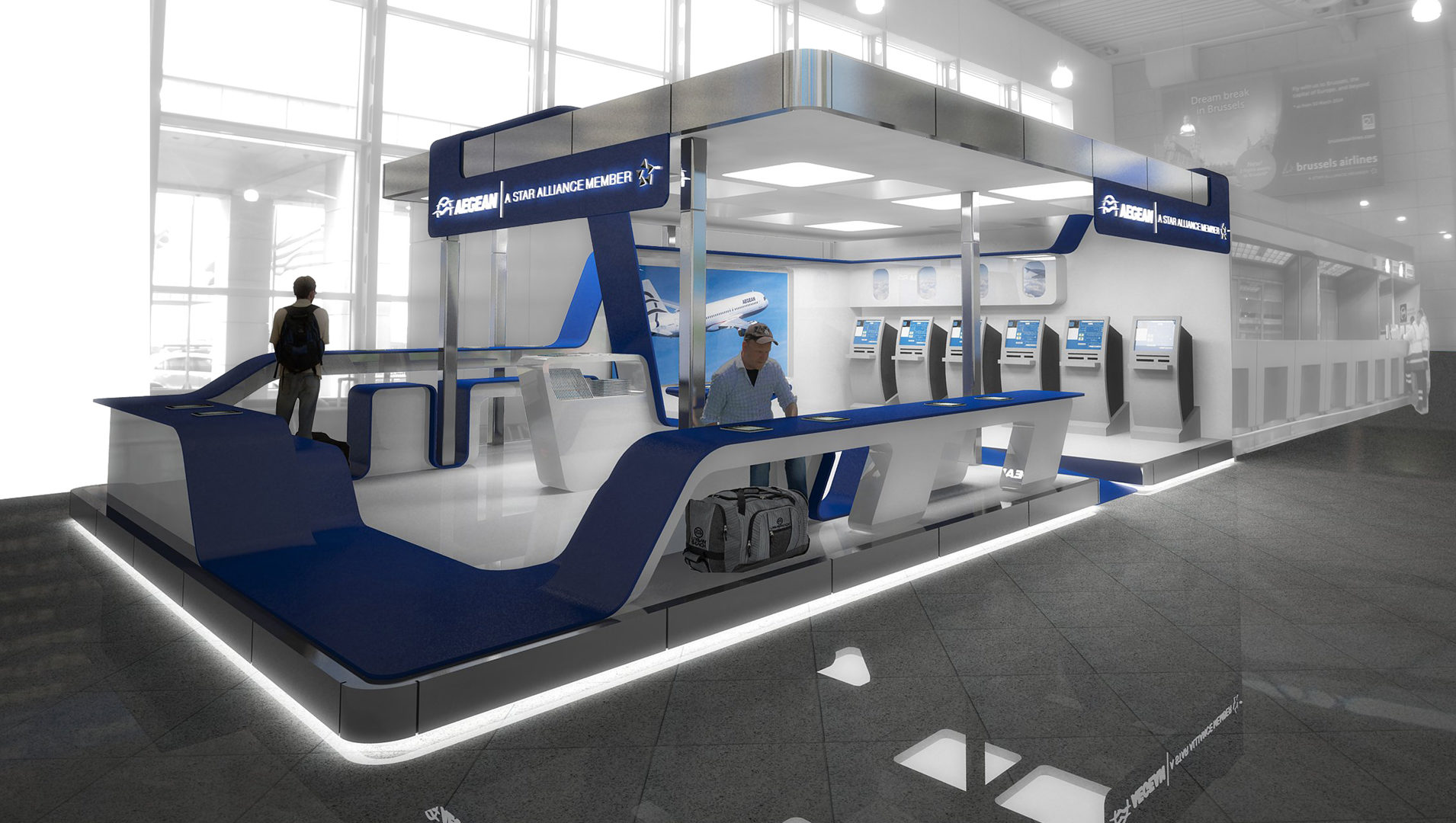 Aegean Airport Ticket Office & Lounge
